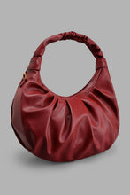 Load image into Gallery viewer, Redtag-Maroon-Day-Bag-Colour:Burgundy,-Filter:Women's-Accessories,-New-In,-New-In-Women-ACC,-Non-Sale,-S22B,-Women-Handbags-Women-