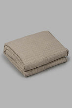 Load image into Gallery viewer, Redtag-Beige-Stone-Wash-Bedspread-Set-With-Lace
(Single-Size)-0,-Colour:Beige,-Filter:Home-Bedroom,-HMW-BED-Bedspreads,-New-In,-New-In-HMW-BED,-Non-Sale,-S22A,-Section:Homewares-Home-Bedroom-