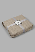 Load image into Gallery viewer, Redtag-Beige-Stone-Wash-Bedspread-Set-With-Lace
(Single-Size)-0,-Colour:Beige,-Filter:Home-Bedroom,-HMW-BED-Bedspreads,-New-In,-New-In-HMW-BED,-Non-Sale,-S22A,-Section:Homewares-Home-Bedroom-