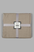 Load image into Gallery viewer, Redtag-Beige-Stone-Wash-Bedspread-Set-With-Lace
(Single-Size)-0,-Colour:Beige,-Filter:Home-Bedroom,-HMW-BED-Bedspreads,-New-In,-New-In-HMW-BED,-Non-Sale,-S22A,-Section:Homewares-Home-Bedroom-