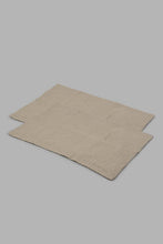 Load image into Gallery viewer, Redtag-Beige-Stone-Wash-Bedspread-Set-With-Lace
-(Double-Size)-0,-Colour:Beige,-Filter:Home-Bedroom,-HMW-BED-Bedspreads,-New-In,-New-In-HMW-BED,-Non-Sale,-S22A,-Section:Homewares-Home-Bedroom-