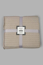 Load image into Gallery viewer, Redtag-Beige-Stone-Wash-Bedspread-Set-With-Lace
-(Double-Size)-0,-Colour:Beige,-Filter:Home-Bedroom,-HMW-BED-Bedspreads,-New-In,-New-In-HMW-BED,-Non-Sale,-S22A,-Section:Homewares-Home-Bedroom-
