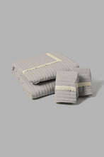 Load image into Gallery viewer, Redtag-Beige-Bedspread-Set-With-Lace-
-(King-Size)-Bedspreads-Home-Bedroom-