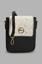 Load image into Gallery viewer, Redtag-Black-Floral-Printed-Mobile-Pouches-Mobile-Pouches-Women-