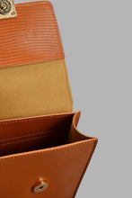 Load image into Gallery viewer, Redtag-Tan-Textured-Mobile-Pouches-Mobile-Pouches-Women-