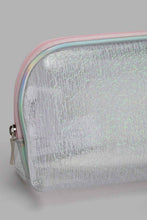 تنزيل الصورة على معرض الصور، Redtag-Multicolour-Glitter-Embellished-Cosmetic-Pouches-Cosmetic-Pouches-Women-