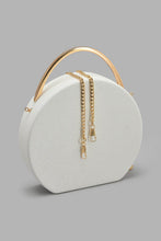 Load image into Gallery viewer, Redtag-White-Embellished-Eveining-Clutch-Clutches-Women-