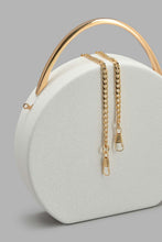 Load image into Gallery viewer, Redtag-White-Embellished-Eveining-Clutch-Clutches-Women-