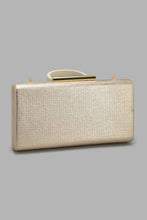 Load image into Gallery viewer, Redtag-Gold-Embellished-Evenig-Clutch-Clutches-Women-