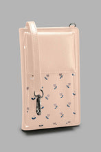 Load image into Gallery viewer, Redtag-Pink-Floral-Mobile-Purse-Purses-Women-