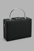 Load image into Gallery viewer, Redtag-Black-Embellished-Evening-Clutch-Clutches-Women-