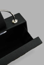 Load image into Gallery viewer, Redtag-Black-Embellished-Evening-Clutch-Clutches-Women-