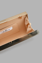 تنزيل الصورة على معرض الصور، Redtag-Gold-Embellished-Chain-Evening-Clutch-Clutches-Women-