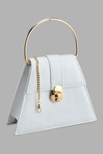 تنزيل الصورة على معرض الصور، Redtag-White-Textured-Embellished-Evening-Clutch-Clutches-Women-