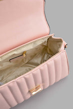 Load image into Gallery viewer, Redtag-Pale-Pink-Quilted-Day-Bag-Day-Bags-Women-
