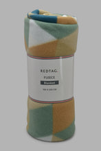 تنزيل الصورة على معرض الصور، Redtag-Multi-Colour-Grey-Geometric-Print-Single-Fleece-Blanket-Category:Blankets,-Colour:Multicolour,-Filter:Home-Bedroom,-HMW-BED-Blankets,-New-In,-New-In-HMW-BED,-Non-Sale,-S22C,-Section:Homewares-Home-Bedroom-