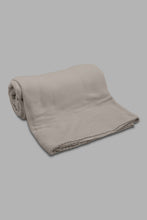 تنزيل الصورة على معرض الصور، Redtag-Grey-Fleece-Single-Blanket-Category:Blankets,-Colour:Grey,-Filter:Home-Bedroom,-HMW-BED-Blankets,-New-In,-New-In-HMW-BED,-Non-Sale,-S22C,-Section:Homewares-Home-Bedroom-