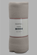 تنزيل الصورة على معرض الصور، Redtag-Grey-Fleece-Single-Blanket-Category:Blankets,-Colour:Grey,-Filter:Home-Bedroom,-HMW-BED-Blankets,-New-In,-New-In-HMW-BED,-Non-Sale,-S22C,-Section:Homewares-Home-Bedroom-