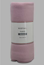 تنزيل الصورة على معرض الصور، Redtag-Pink-Fleece-Single-Blanket-Category:Blankets,-Colour:Pink,-Filter:Home-Bedroom,-HMW-BED-Blankets,-New-In,-New-In-HMW-BED,-Non-Sale,-S22C,-Section:Homewares-Home-Bedroom-
