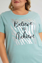 تنزيل الصورة على معرض الصور، Redtag-Mint-Graphic-T-Shirt-Colour:Mint,-Filter:Plus-Size,-LDP-T-Shirts,-New-In,-New-In-LDP,-Non-Sale,-S22B,-Section:Women,-TBL-Women's-
