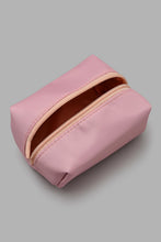 Load image into Gallery viewer, Redtag-Pink-And-White-Stripe-Cosmetic-Pouches-Category:Cosmetics,-Colour:Pink,-Filter:Women's-Accessories,-New-In,-New-In-Women-ACC,-Non-Sale,-S22C,-Section:Women,-Women-Cosmetics-Women-