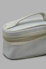 Load image into Gallery viewer, Redtag-Grey-And-White-Polka-Printed-Cosmetic-Pouches-Category:Cosmetics,-Colour:Multicolour,-Filter:Women's-Accessories,-New-In,-New-In-Women-ACC,-Non-Sale,-S22C,-Section:Women,-Women-Cosmetics-Women-