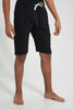 Redtag-Black-Born-To-Skate-Night-Suit-Pyjama-Sets-Senior-Boys-9 to 14 Years