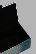 تنزيل الصورة على معرض الصور، Redtag-Teal-Jubilant-Pattern-Glass-Box-Category:Fashion-Box,-Colour:Teal,-Filter:Home-Decor,-HMW-HOM-Dea-Decorative-Accessories,-JUBLIANT,-New-In,-New-In-HMW-HOM,-Non-Sale,-S22B,-Section:Homewares-Home-Decor-