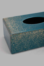 Load image into Gallery viewer, Redtag-Teal-Jubilant-Pattern-Tissue-Box-Cover-Category:Napkins-&-Tissues,-Colour:Teal,-Filter:Home-Decor,-HMW-HOM-Dea-Decorative-Accessories,-JUBLIANT,-New-In,-New-In-HMW-HOM,-Non-Sale,-S22B,-Section:Homewares-Home-Decor-