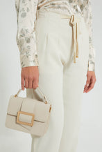 Load image into Gallery viewer, Beige Embellished Crossbody Bag