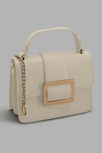 Load image into Gallery viewer, Beige Embellished Crossbody Bag