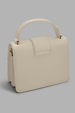 Load image into Gallery viewer, Beige Embellished Crossbody Bag