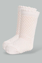 Load image into Gallery viewer, Redtag-Multi-Coloured-Jacquard-4Pcs-Pack-Socks-Ankle-Length-Infant-Girls-3 to 24 Months