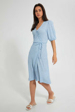 Load image into Gallery viewer, Redtag-Printed-Wrap-Dress-Dresses-Women's-