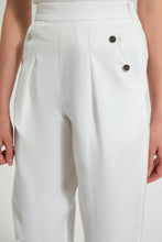 تنزيل الصورة على معرض الصور، Redtag-White-Straight-Fit-Trouser-Trousers-Women's-