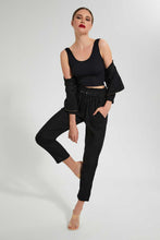تنزيل الصورة على معرض الصور، Redtag-Black-Straight-Fit-Trouser-Trousers-Women's-