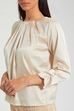 تنزيل الصورة على معرض الصور، Redtag-Satin-Neck-Detail-Blouse-Blouses-Women's-