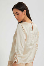 تنزيل الصورة على معرض الصور، Redtag-Satin-Neck-Detail-Blouse-Blouses-Women's-