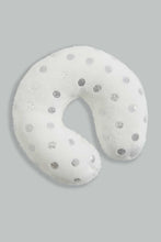 Load image into Gallery viewer, Redtag-White-Polka-Dot-Blanket-With-Baby-Pillow-(2-Piece)-Baby-Blankets-Baby-0 to 12 Months