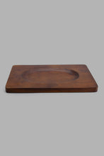 Load image into Gallery viewer, Redtag-Silver-Hammered-Tray-With-Wooden-Base-Category:Plates,-Colour:Silver,-Filter:Home-Dining,-HMW-DIN-Sew-Serveware,-New-In,-New-In-HMW-DIN,-Non-Sale,-PERIGOLD,-S22C,-Section:Homewares-Home-Dining-