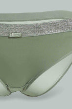 Load image into Gallery viewer, Redtag-Pale-Green-Sage-Plain-Bikini-Brief-Briefs-Bikini-Women's-