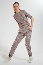 تنزيل الصورة على معرض الصور، Redtag-Pink-Jacquard-Jersey-Top-Tops-Women's-