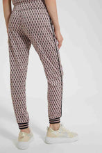 تنزيل الصورة على معرض الصور، Redtag-Pink-Jacquard-Jogger-Pant-Casual-Shorts-Women's-