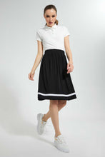 Load image into Gallery viewer, Redtag-White-Cropped-Polo-Tops-Women's-