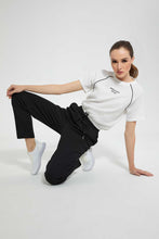 تنزيل الصورة على معرض الصور، Redtag-Black-Straight-Waisted-Pant-Casual-Shorts-Women's-