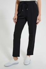 تنزيل الصورة على معرض الصور، Redtag-Black-Straight-Waisted-Pant-Casual-Shorts-Women's-