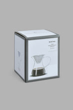 Load image into Gallery viewer, Redtag-Clear-Glass-Coffee-Pot-With-Stainless-Steel-Infuser-Category:Tea-Pots,-Colour:White,-Filter:Home-Dining,-HMW-DIN-Crc-Crockery,-New-In,-New-In-HMW-DIN,-Non-Sale,-S22B,-Section:Homewares-Home-Dining-