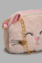 Load image into Gallery viewer, Redtag-Multi-Character-Faux-Fur-Cross-Body-Bag-Cross-Body-Bags-Girls-