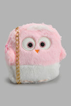 Load image into Gallery viewer, Redtag-Multi-Character-Faux-Fur-Cross-Body-Bag-Cross-Body-Bags-Girls-
