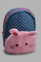 Load image into Gallery viewer, Redtag-Multi-Character-Faux-Fur-Backpack-Body-Bag-Backpacks-Girls-